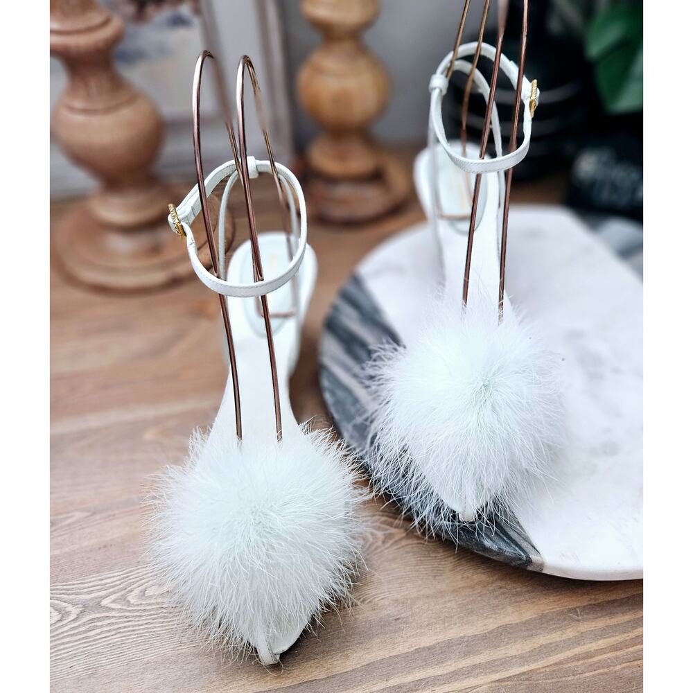 Saint Laurent Mae Pointed Toe Mules